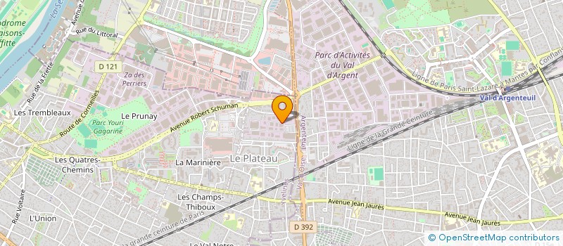 localisation de l'entreprise SCI D'ESTIENNE D'ORVES  PARMAIN