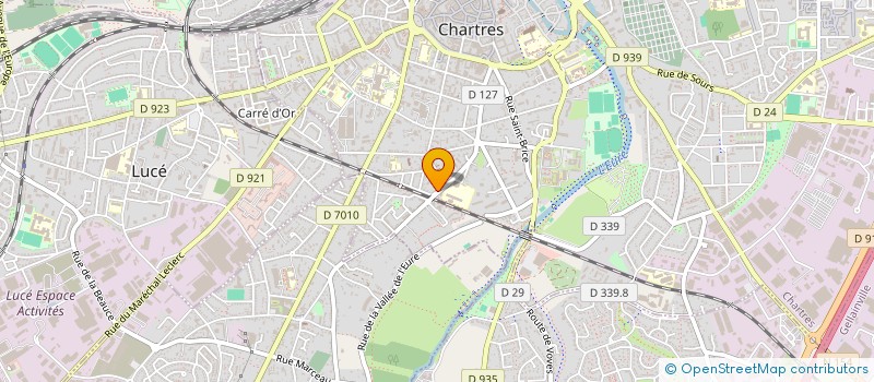 localisation de l'entreprise SCI D EVISA à CHARTRES