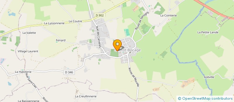 localisation de l'entreprise SCI D'EXPLOITATION AGRICOLE D'HUBERVILLE  HUBERVILLE