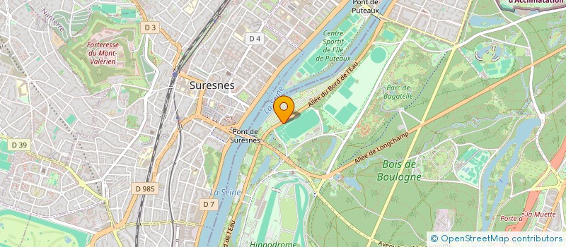 localisation de l'entreprise SCI D'EYLAU  PARIS