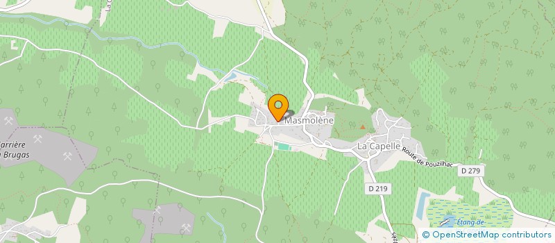 localisation de l'entreprise SCI D F  LA CAPELLE-ET-MASMOLENE