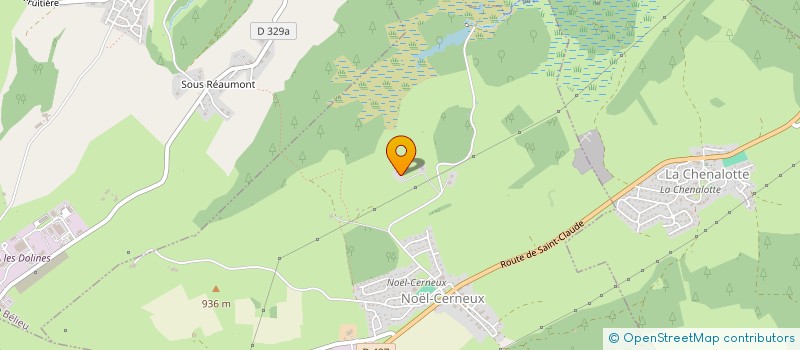 localisation de l'entreprise SCI D.F.C.C.  NOEL-CERNEUX