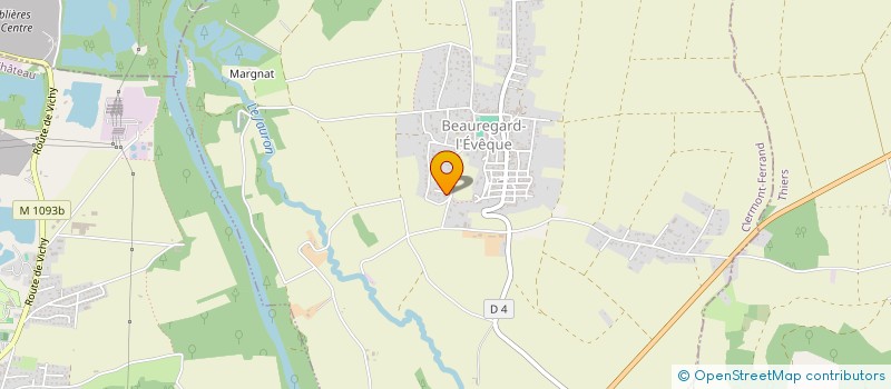 localisation de l'entreprise SCI D F M  BEAUREGARD-L'EVEQUE