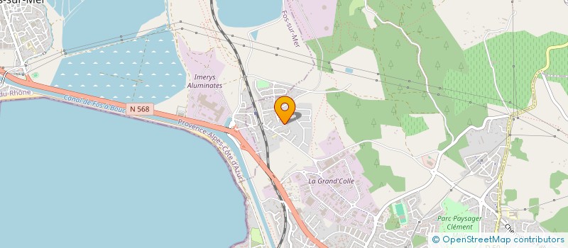 localisation de l'entreprise SCI D F R  PORT-DE-BOUC