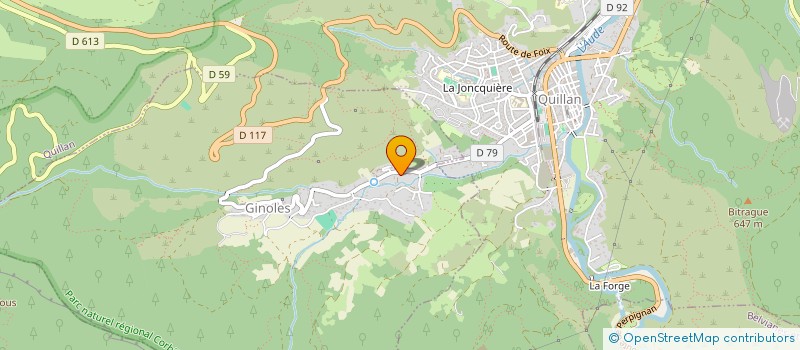 localisation de l'entreprise SCI D.F.T.  GINOLES