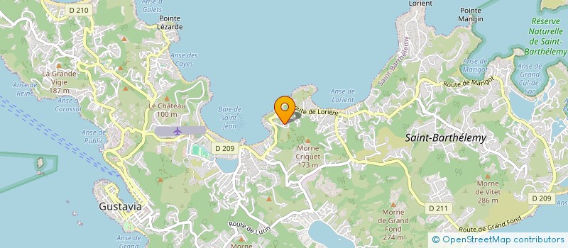localisation de l'entreprise SCI D FOCH à SAINT BARTHELEMY