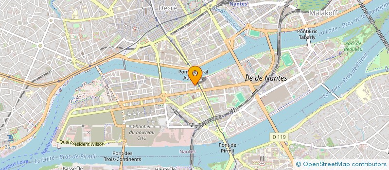localisation de l'entreprise SCI D.G. à NANTES