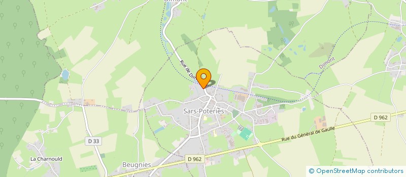 localisation de l'entreprise SCI D(G)RL  SARS-POTERIES