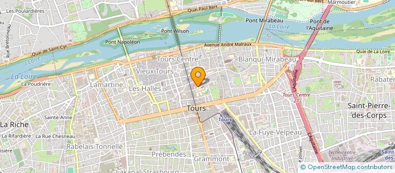 localisation de l'entreprise SCI D.G.S.C. IMMO  TOURS