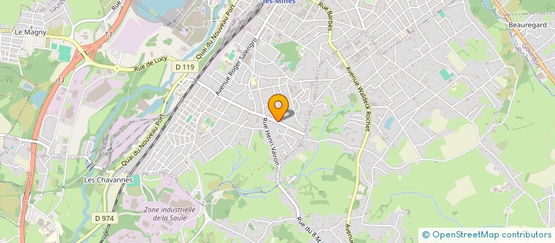 localisation de l'entreprise SCI D.GUICHARD à MONTCEAU-LES-MINES