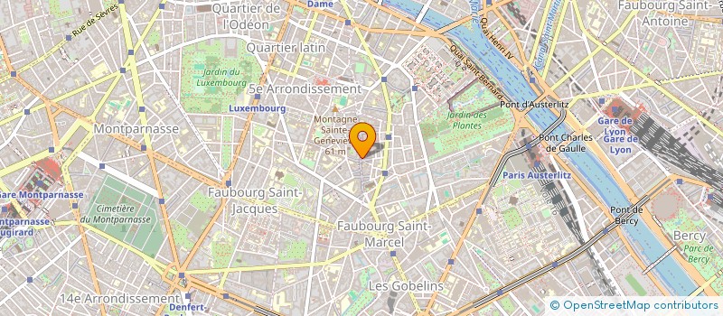 localisation de l'entreprise SCI D'HANNEUCOURT  PARIS