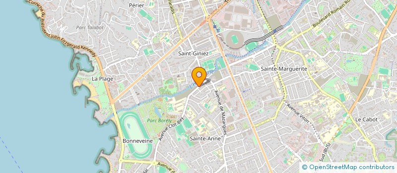 localisation de l'entreprise SCI D'HARMENTAL à MARSEILLE