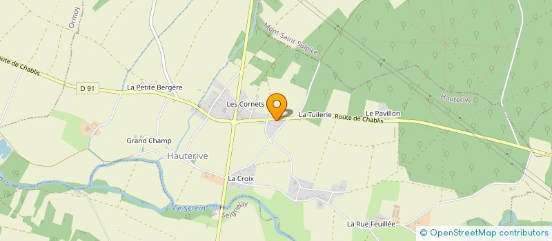 localisation de l'entreprise SCI D'HAUTERIVE à HAUTERIVE