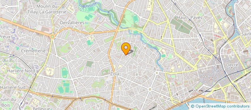 localisation de l'entreprise SCI D HERBAUGES à NANTES