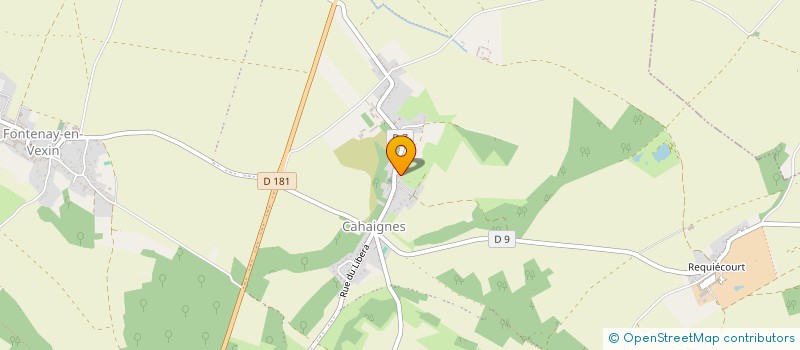 localisation de l'entreprise SCI D'HEUBECOURT HARICOURT  VEXIN-SUR-EPTE