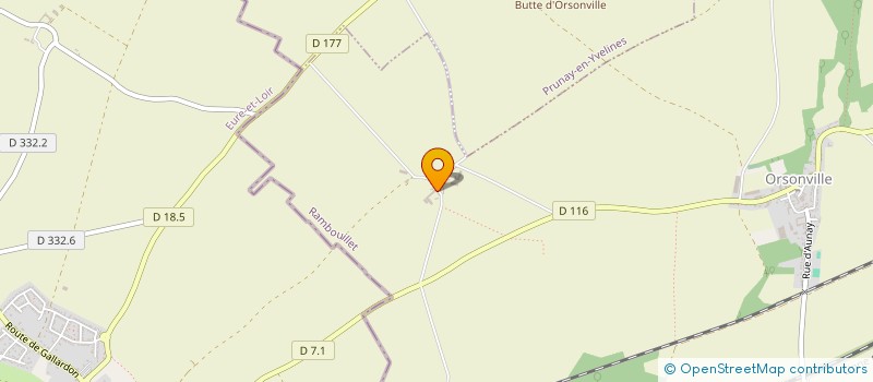 localisation de l'entreprise SCI D'HOUVILLE à HOUVILLE-LA-BRANCHE