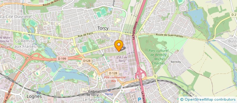 localisation de l'entreprise SCI D.I.A  TORCY