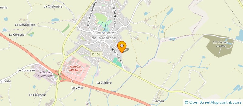 localisation de l'entreprise SCI D.I.A. IMMO à SEVREMOINE