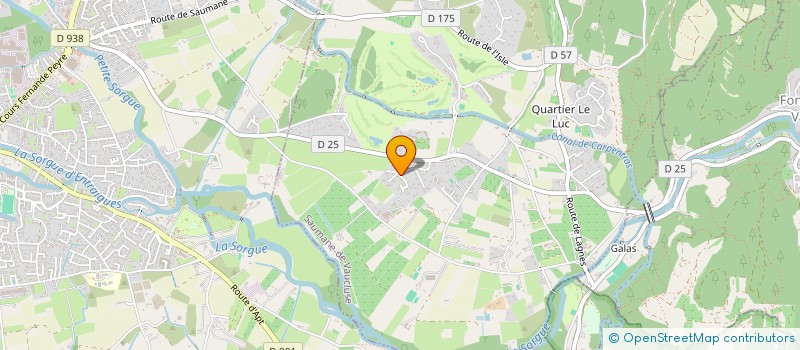 localisation de l'entreprise SCI D.I.D  SAUMANE-DE-VAUCLUSE