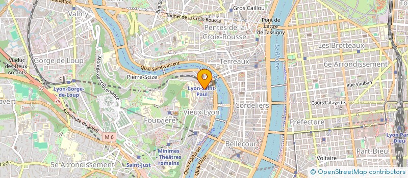 localisation de l'entreprise SCI D.I. LUMEN  LYON