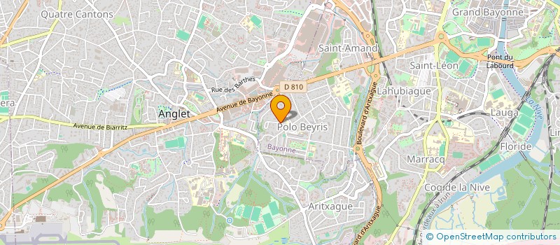 localisation de l'entreprise SCI D'IBAIONA à BAYONNE