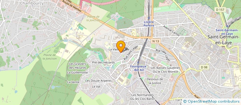 localisation de l'entreprise SCI D'ICI  SAINT-GERMAIN-EN-LAYE