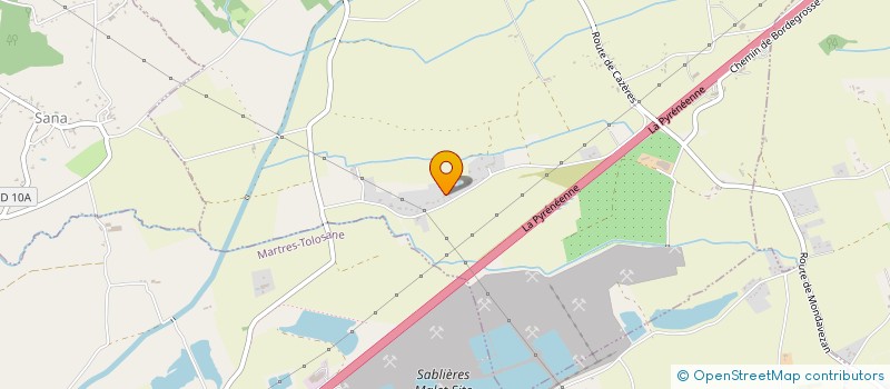 localisation de l'entreprise SCI D'ICI  MONDAVEZAN