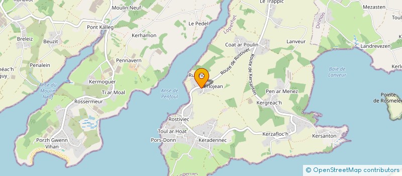 localisation de l'entreprise SCI D'ICI-DE LA  LOPERHET