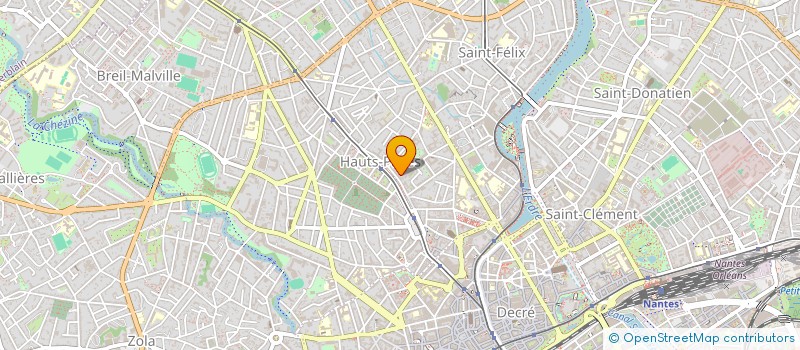 localisation de l'entreprise SCI D IENA à NANTES