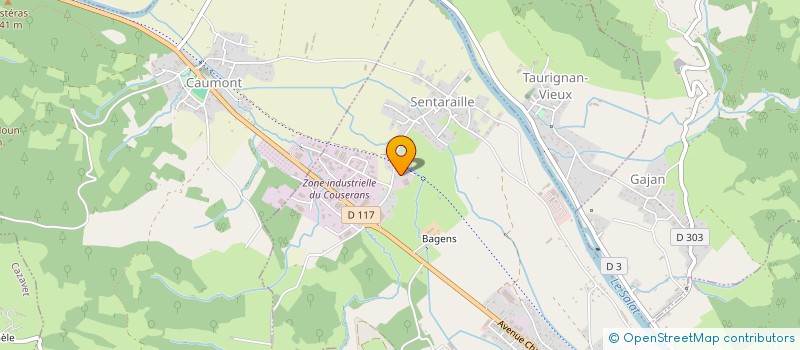 localisation de l'entreprise SCI D ILLASSES à LORP-SENTARAILLE