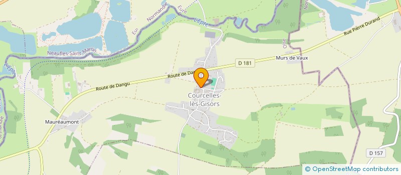 localisation de l'entreprise SCI D'INVAL  REZE