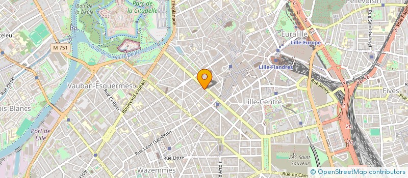 localisation de l'entreprise SCI D INVESTISSEMENT DU NORD à LILLE