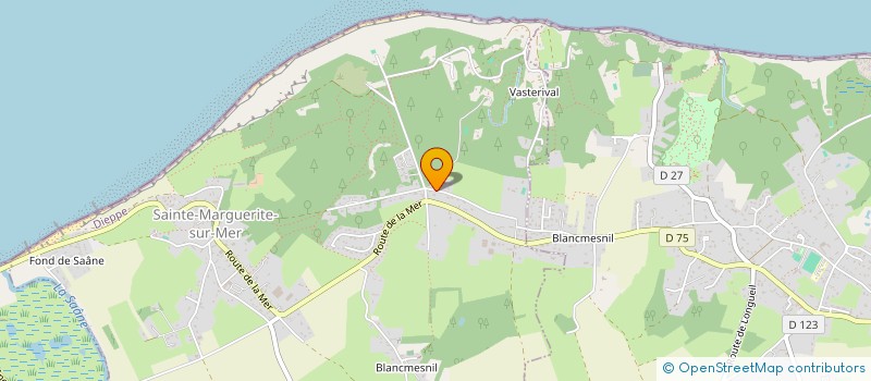 localisation de l'entreprise SCI D'ISA  SAINTE-MARGUERITE-SUR-MER