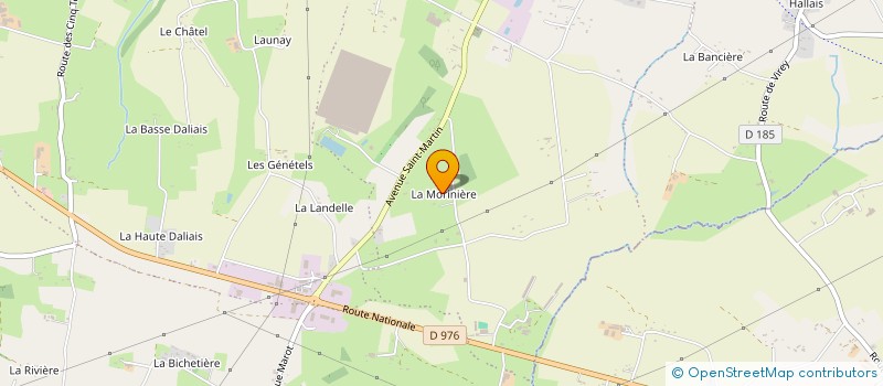 localisation de l'entreprise SCI D'ISIGNY  ISIGNY-LE-BUAT