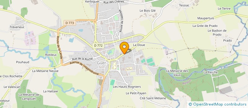 localisation de l'entreprise SCI D'ISLY  GUER