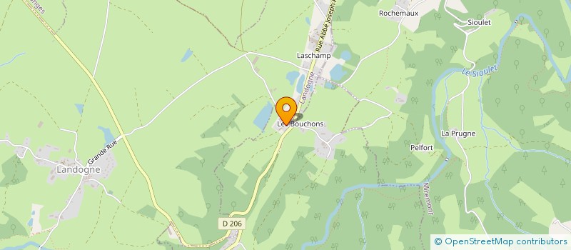 localisation de l'entreprise SCI D.K.L. IMMO  MIREMONT