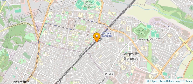 localisation de l'entreprise SCI D.K.S. à GARGES-LES-GONESSE