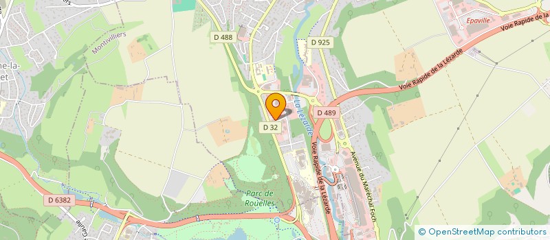 localisation de l'entreprise SCI  D.L  CRIQUETOT-L'ESNEVAL