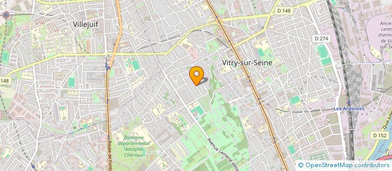 localisation de l'entreprise SCI D&L  VITRY-SUR-SEINE