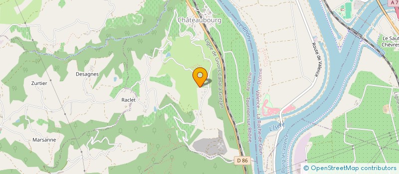 localisation de l'entreprise SCI D L APUYA  CHATEAUBOURG