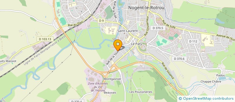 localisation de l'entreprise SCI D.L.G. à NOGENT-LE-ROTROU