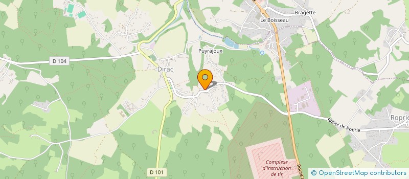 localisation de l'entreprise SCI D.L. PEREIRA INVESTISSEMENTS  DIRAC