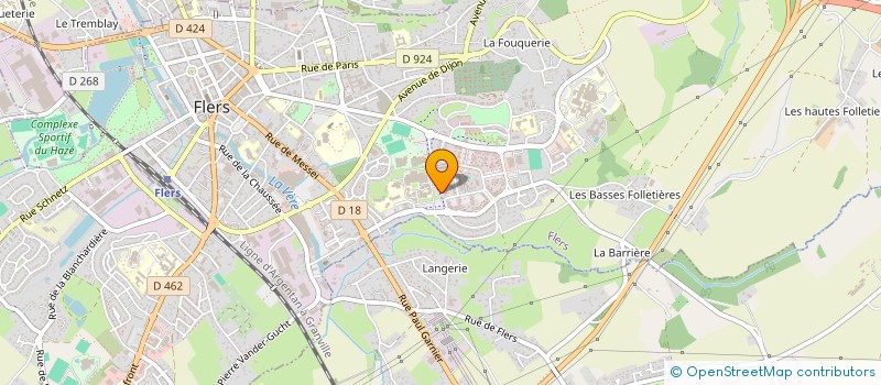 localisation de l'entreprise SCI D.L.R. à FLERS