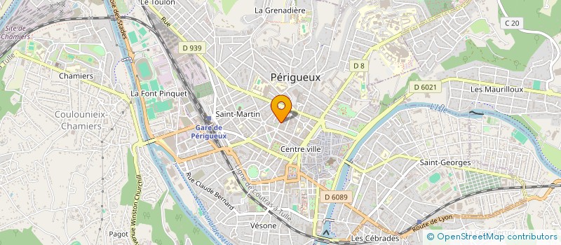 localisation de l'entreprise SCI D.L.R.N. à PERIGUEUX