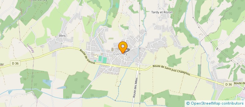 localisation de l'entreprise SCI D. LOCATELLI  LUZINAY