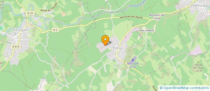 localisation de l'entreprise SCI D&M IMMOBILIER  PASSA