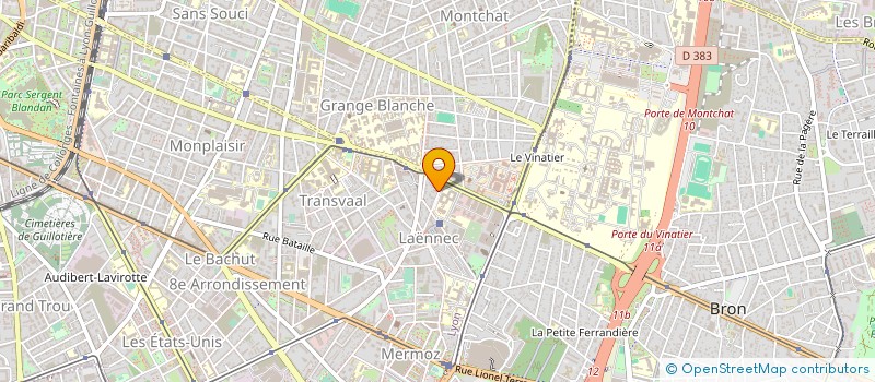 localisation de l'entreprise SCI D.M.L.  LYON