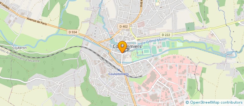 localisation de l'entreprise SCI D.M.R.M. à COULOMMIERS