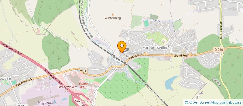 localisation de l'entreprise SCI D M S F  FAREBERSVILLER