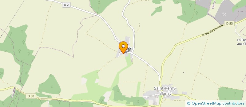 localisation de l'entreprise SCI D.MA  SAINT-REMY-BLANZY